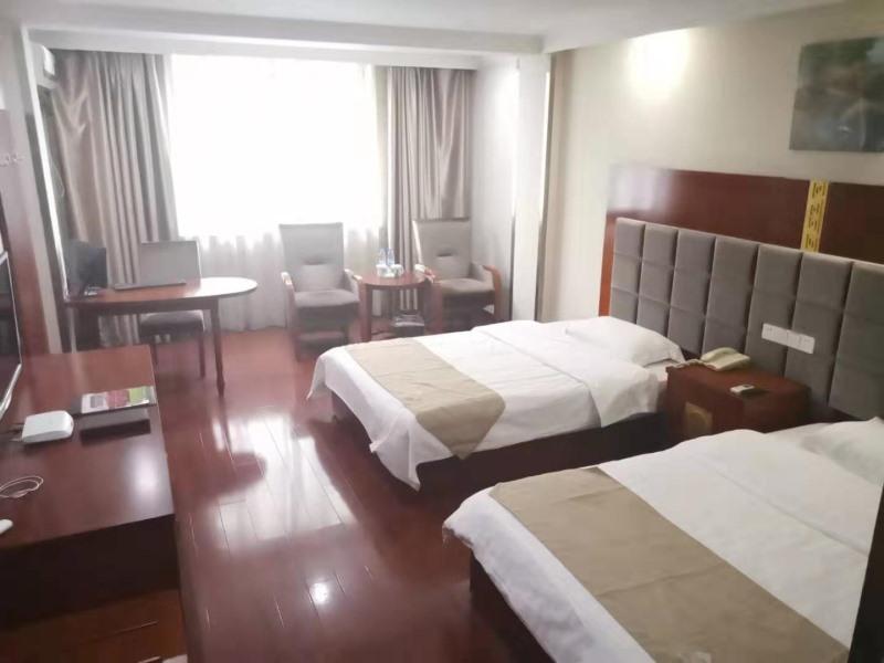 Greentree Inn Zhejiang Taizhou Tiantai Bus Station Express Hotel Dış mekan fotoğraf