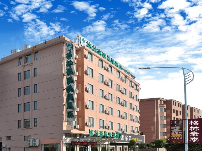 Greentree Inn Zhejiang Taizhou Tiantai Bus Station Express Hotel Dış mekan fotoğraf