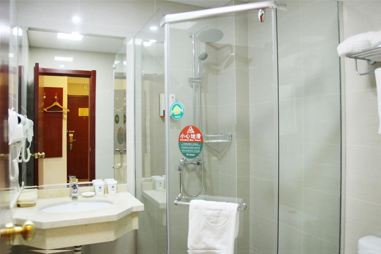 Greentree Inn Zhejiang Taizhou Tiantai Bus Station Express Hotel Dış mekan fotoğraf