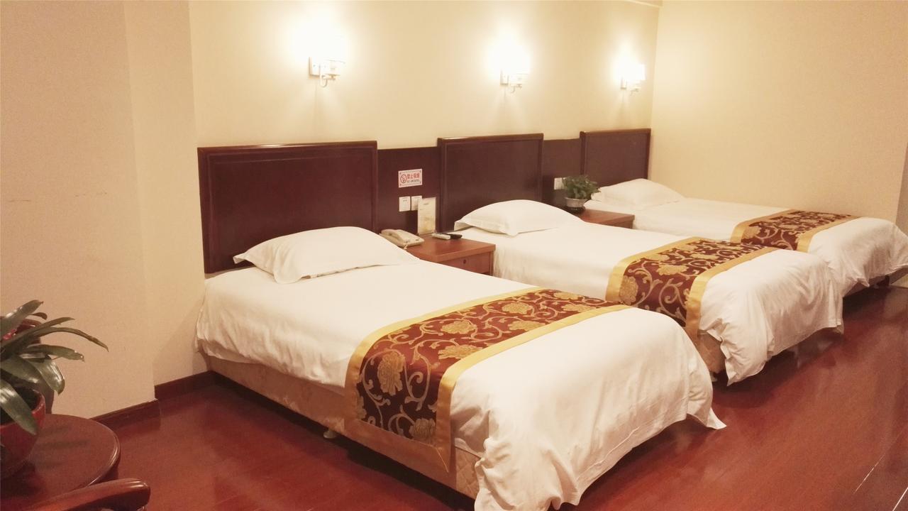Greentree Inn Zhejiang Taizhou Tiantai Bus Station Express Hotel Dış mekan fotoğraf