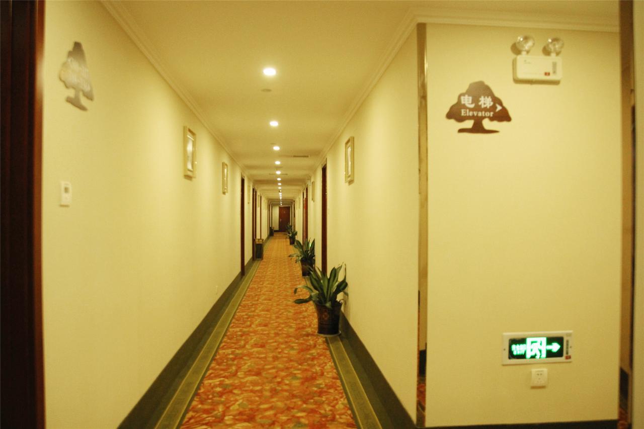Greentree Inn Zhejiang Taizhou Tiantai Bus Station Express Hotel Dış mekan fotoğraf