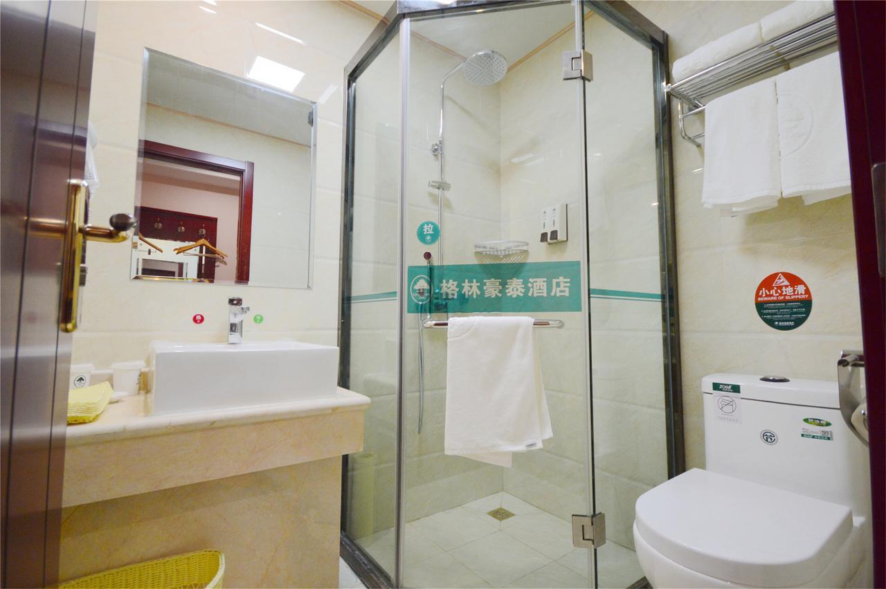 Greentree Inn Zhejiang Taizhou Tiantai Bus Station Express Hotel Dış mekan fotoğraf