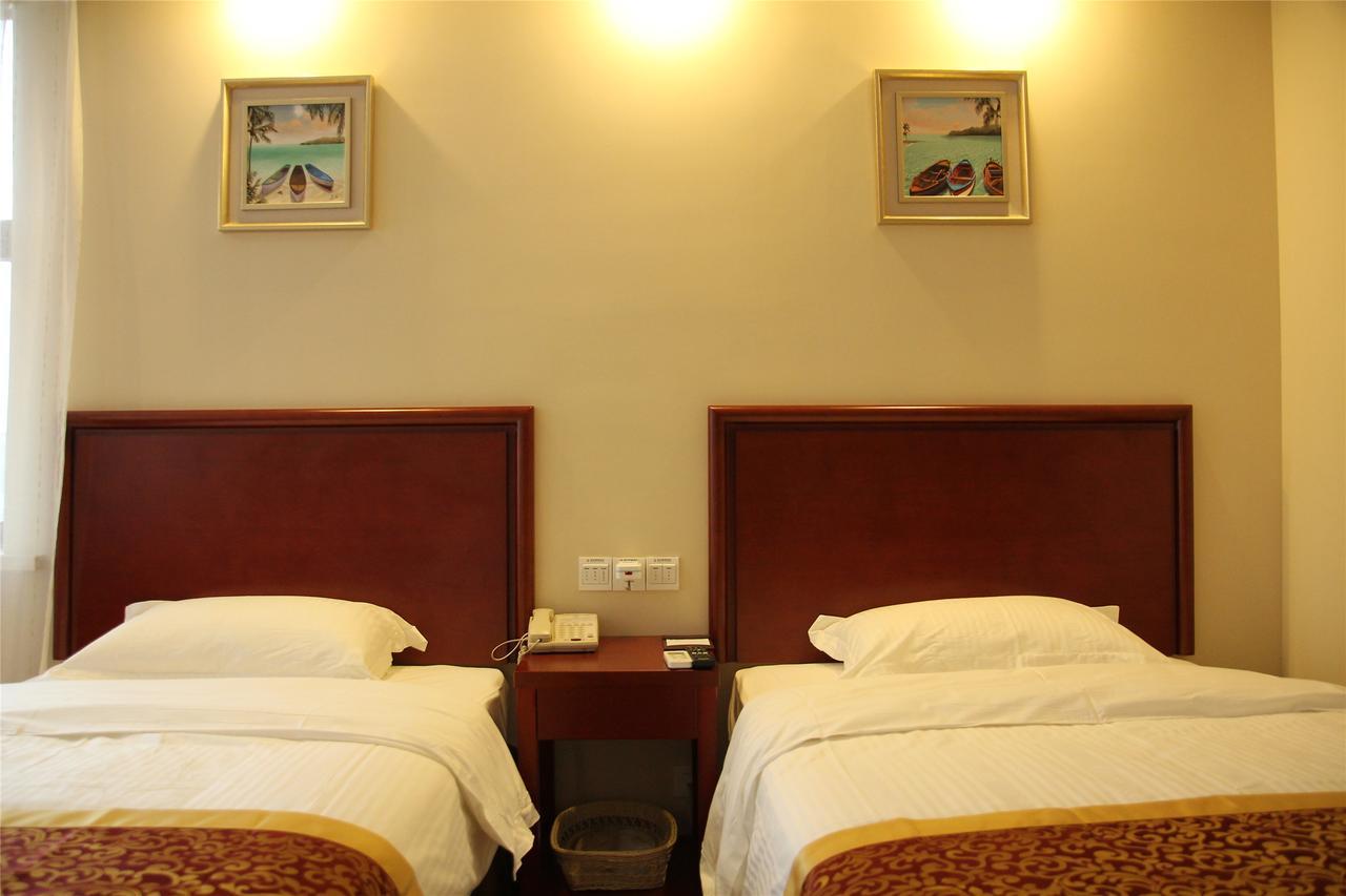 Greentree Inn Zhejiang Taizhou Tiantai Bus Station Express Hotel Dış mekan fotoğraf